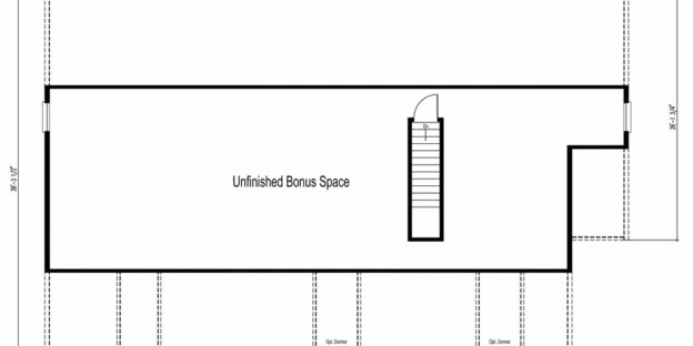 The Greenbrier III Floor Plan Design Variation Two