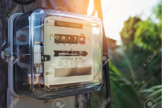 Electricity Meter for Energy Efficiency Feature