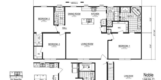 Noble Cape Floor Plan Design Variation One