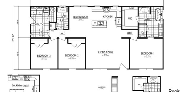 Regis Cape Floor Plan Design Variation One