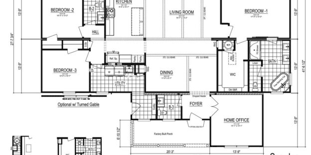 Sparden Cape Floor Plan Design Variation One