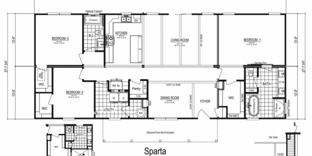 The Sparta 2 Floor Plan Design