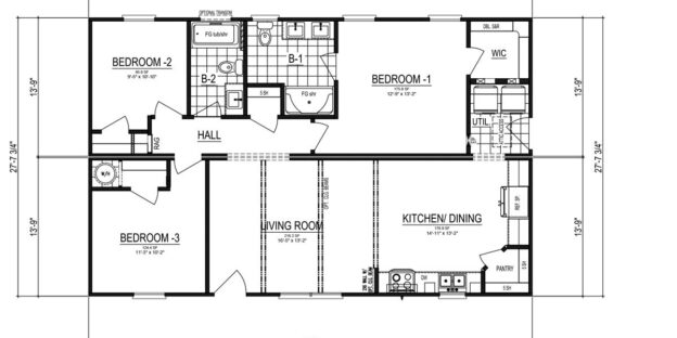 Wallburg Floor Plan Design Variation One