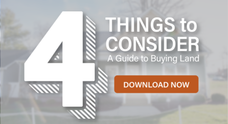 4 Things to Consider - A Guide to Buying Land Ebook Cover