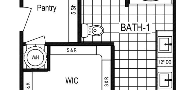 Heartland IV Floorplan with Bathroom Layout A